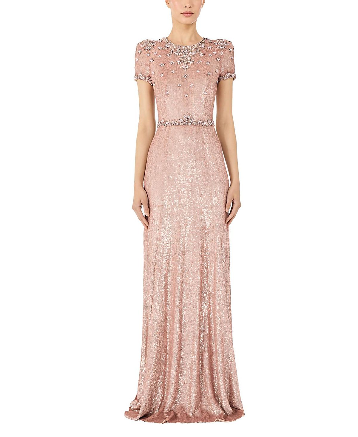 Jenny Packham Lombard Embellished Dress