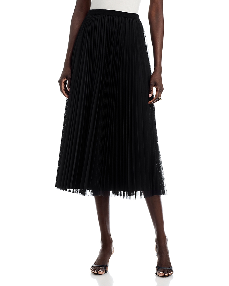 Fabiana Filippi Pleated Tulle Midi Skirt