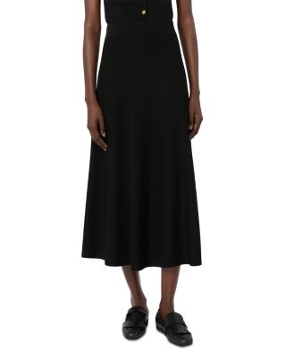 Mxmfuggito Black Flared Skirt