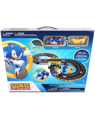  Sonic & Tails Remote Control Slot Car Race Set, Ages 5+