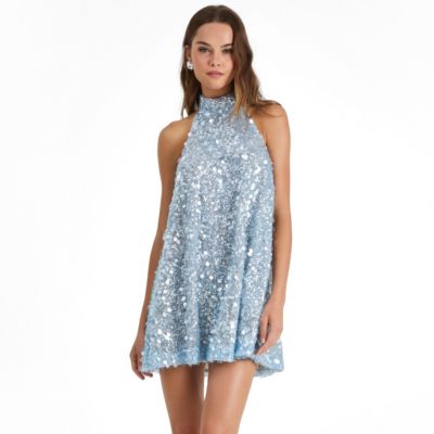 Megan Halter Sequin Mini Dress