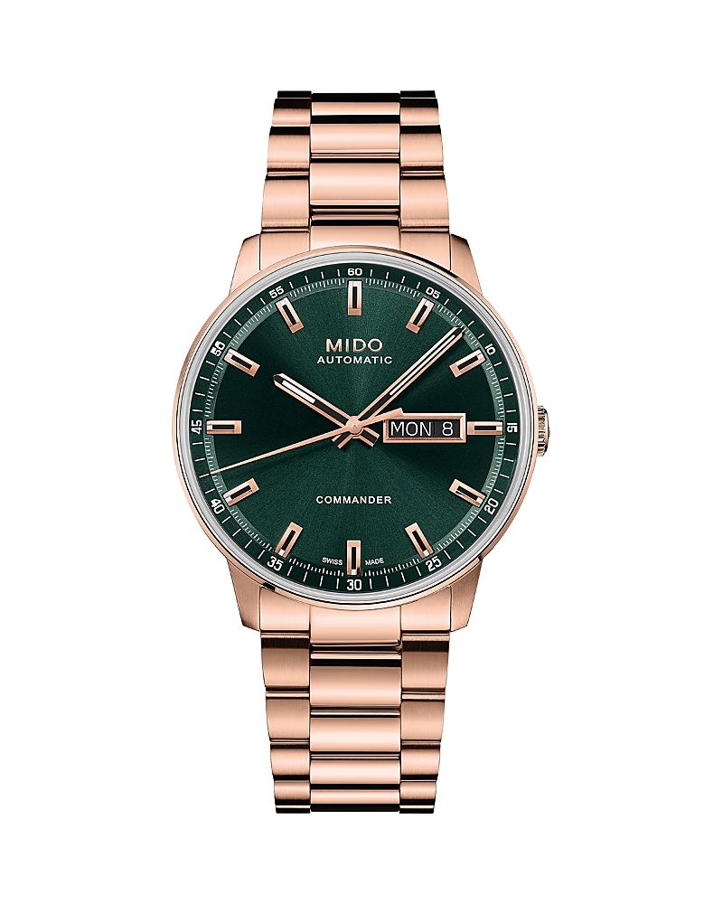 Mido Commander Datoday Watch, 40mm