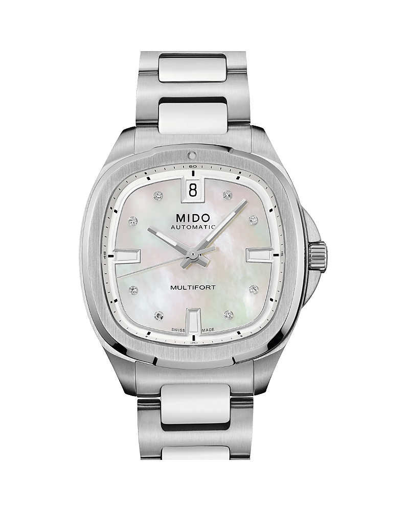 Mido Multifort Tv 35 Watch, 35mm