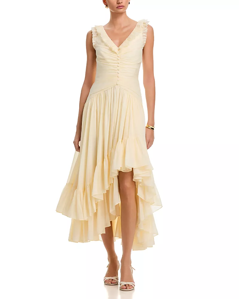 Cinq a Sept Rosalba Ruffled Dress