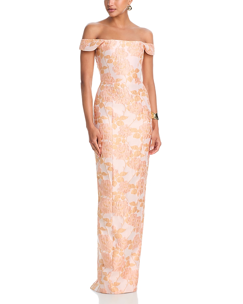 Sau Lee Joanna Jacquard Gown