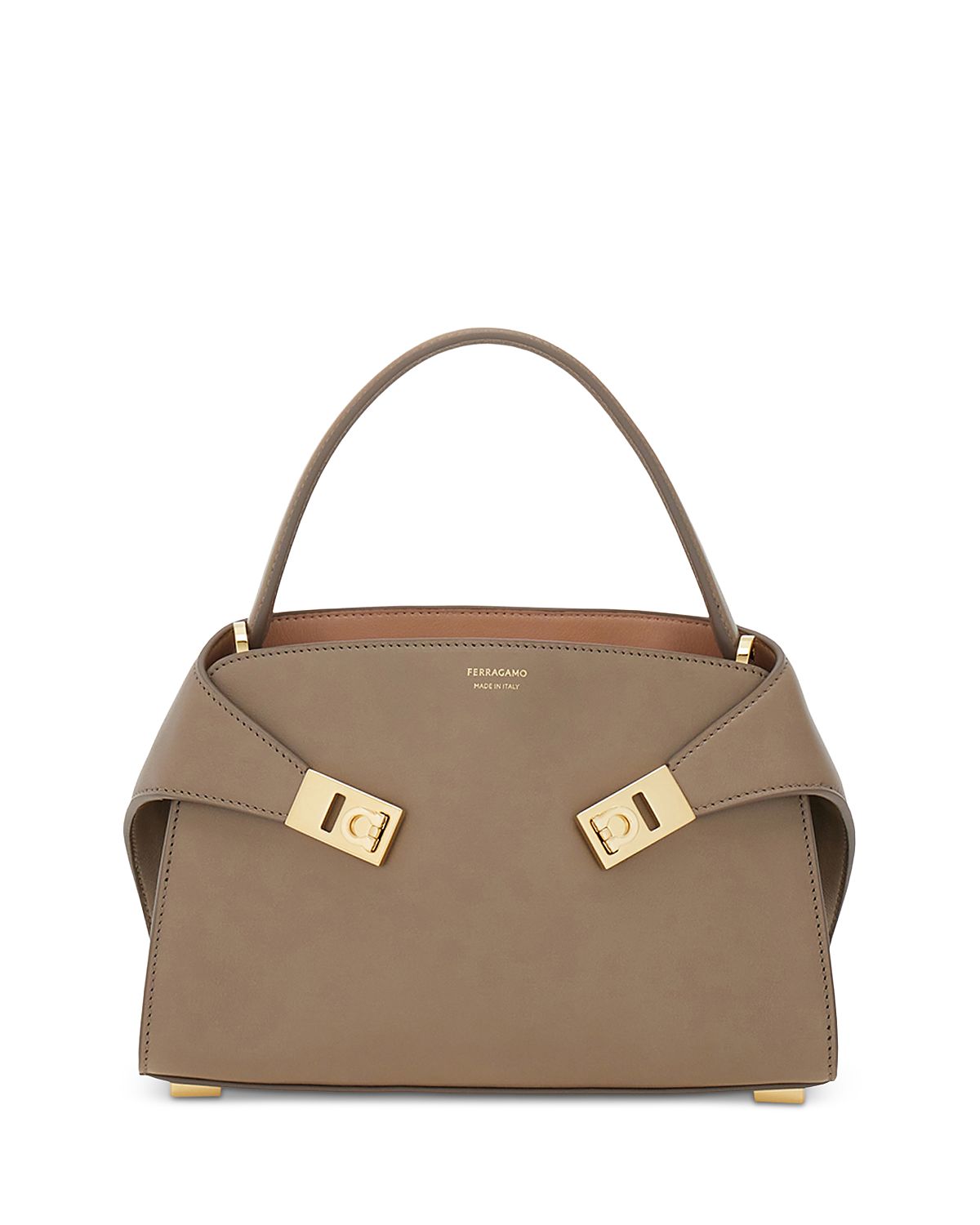 Ferragamo Hug Soft Leather Shoulder Bag