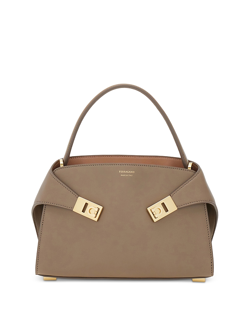Ferragamo Hug Soft Leather Shoulder Bag