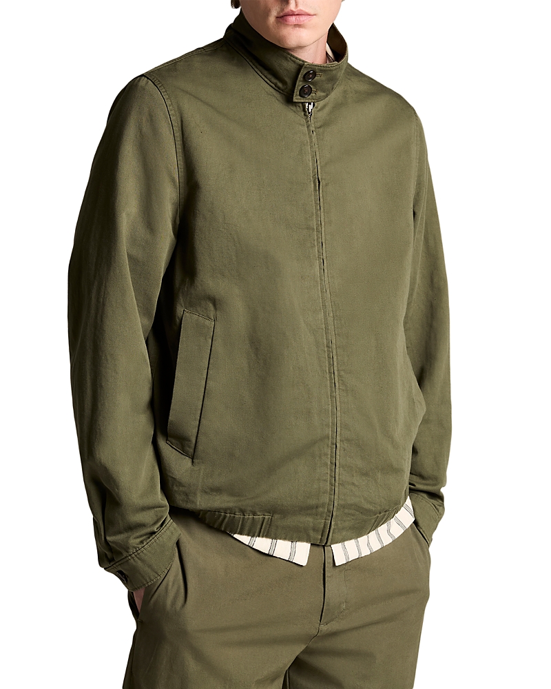 Vince Band Collar Bomber Jacket