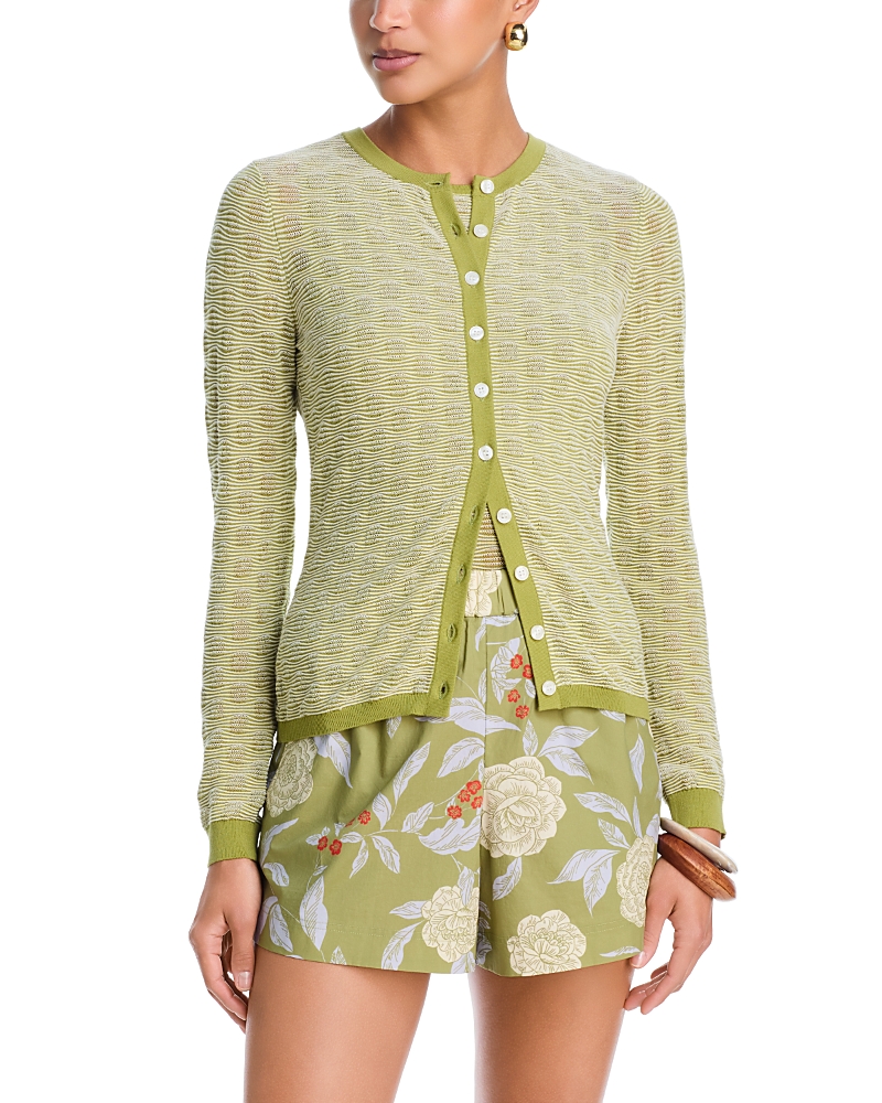 Tanya Taylor Tori Textured Cardigan