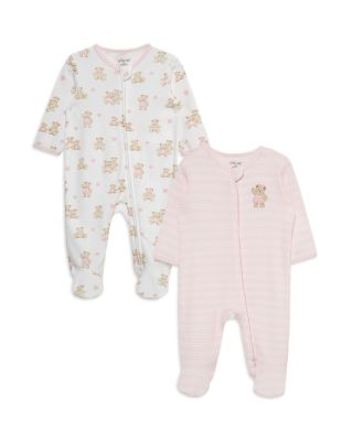 Girls' Bears 2 Pack Footies - Baby