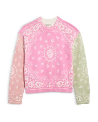 Girls' Bandana Sweatshirt, Little Kid, Big Kid - Exclusive