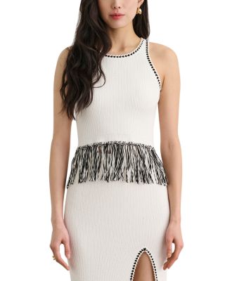 Dottie Fringe Racer Tank