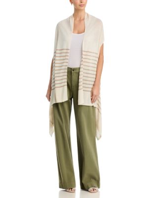 Linen Sleeveless Cardigan