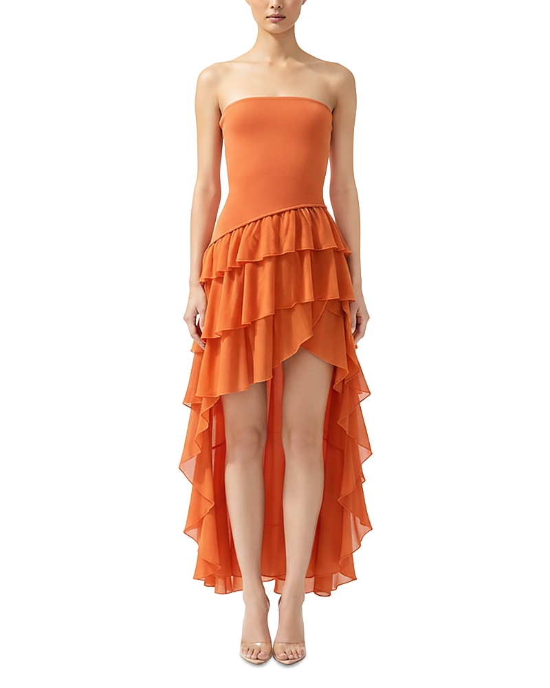 Ronny Kobo Ambra Ruffled Dress