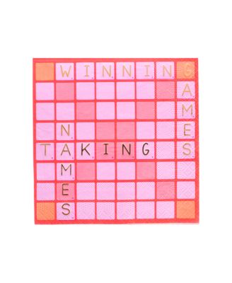  Game Night Large Paper Napkins, Set of 16