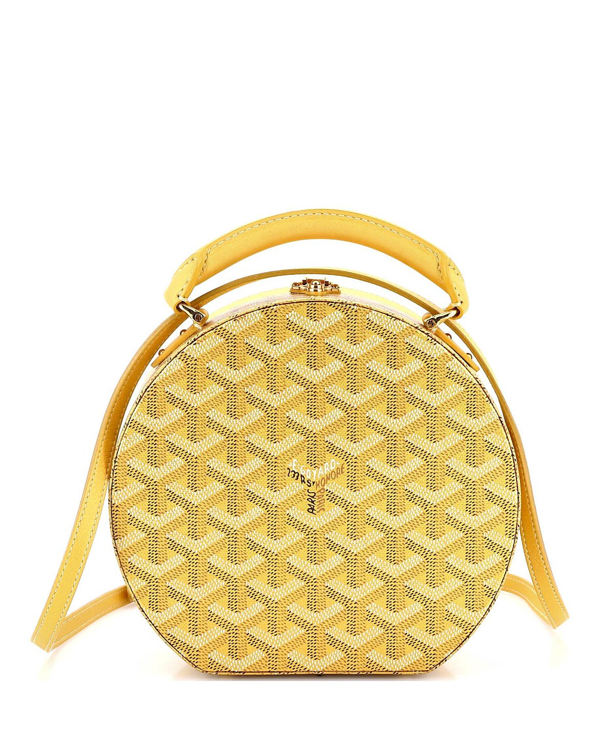 Pre-Owned Goyard Alto Hatbox Bag Coated Canvas