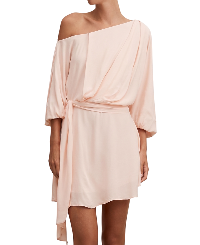 Ever New Women's Sammy Tipped Draped Mini Dress