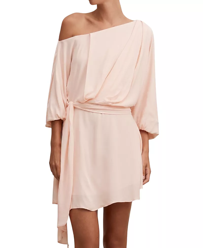 Ever New Women's Sammy Tipped Draped Mini Dress