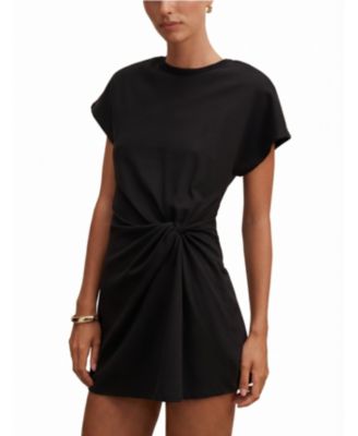 knot front t shirt dress Honey Punch