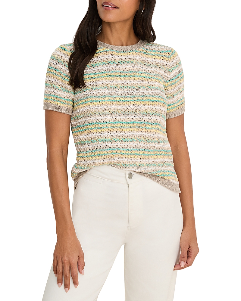 Nic+Zoe Layered Knit Sweater Tee