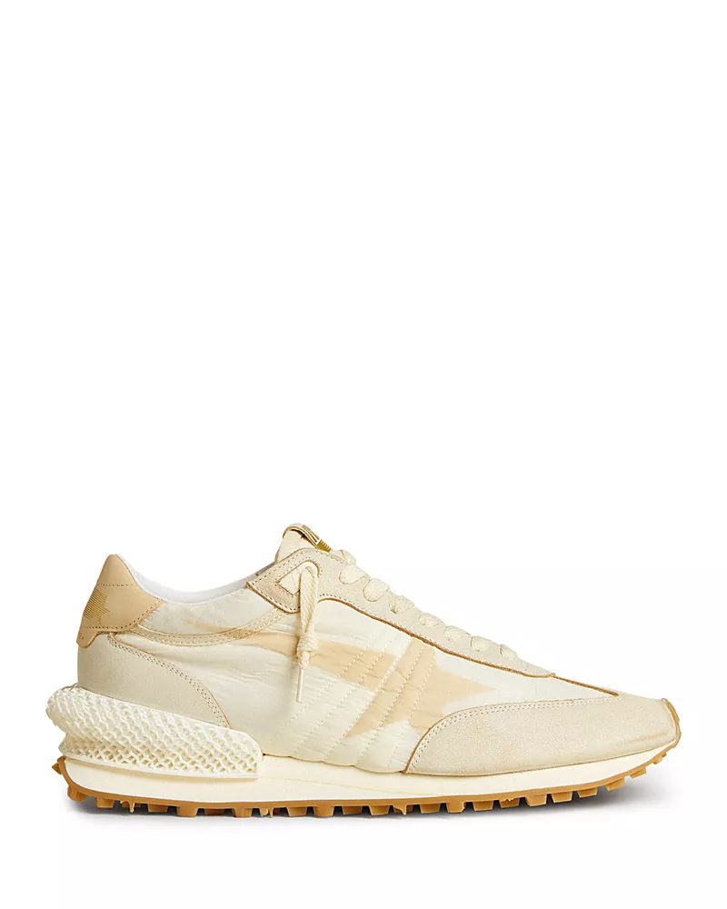 Golden Goose Men's Running Marathon Nylon & Leather Sneakers