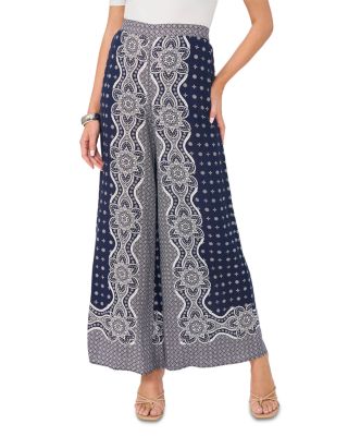 Wide Leg Pull On Pants