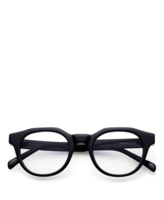 Unisex Round Cameron Blue Light Reading Glasses, 47mm