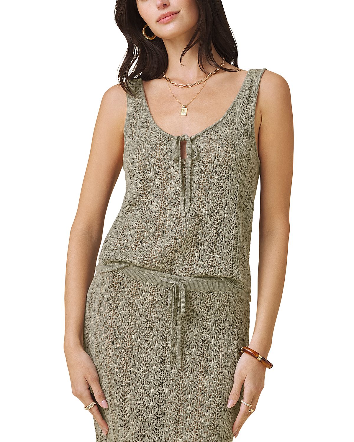 Splendid Eleni Sweater Tank Top
