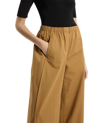 gold dress pants womens Gold wide Leg Pants main image 1