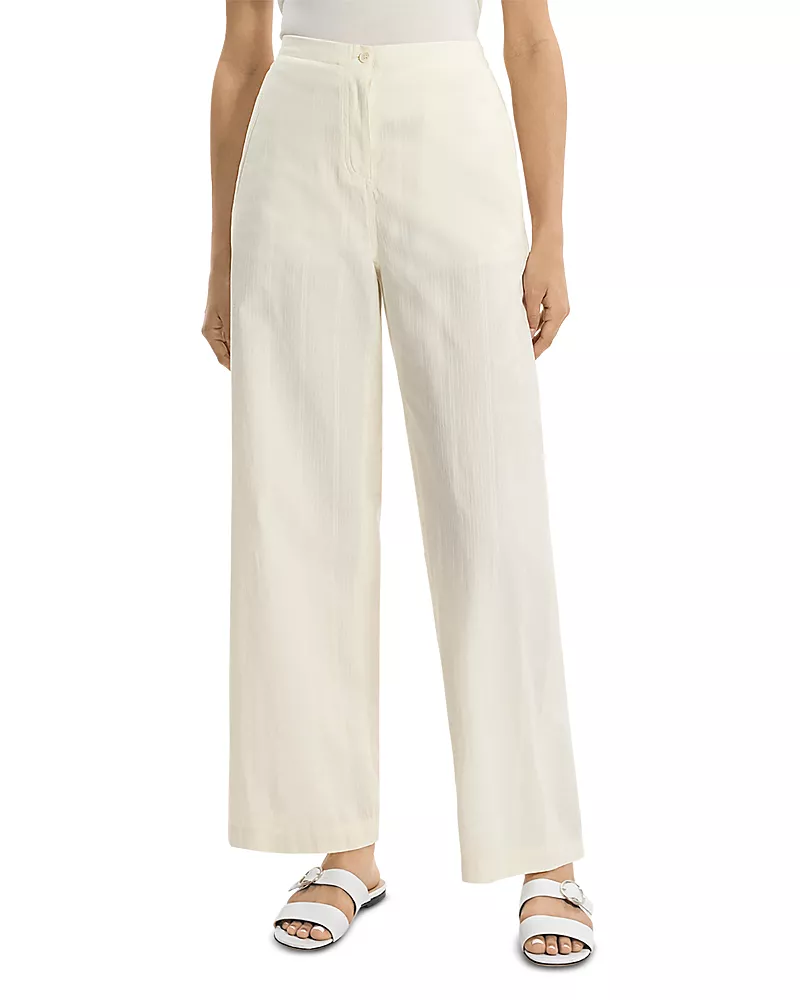 Theory Flowy Wide Leg Pants