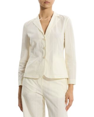 Button Front Blazer