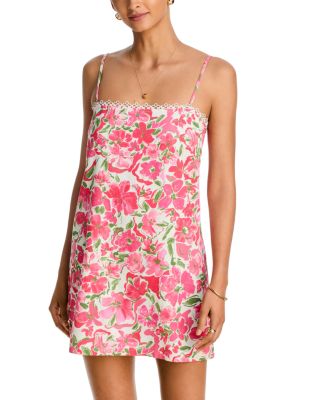 Floral Shift Mini Dress - Exclusive