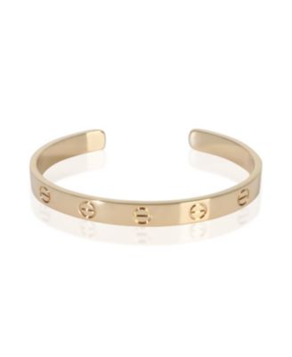  Love Cuff 18k Yellow Gold Bracelet