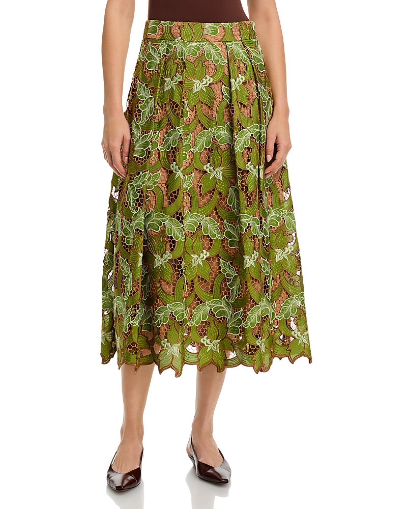 Elie Tahari The Hailey Lace Skirt