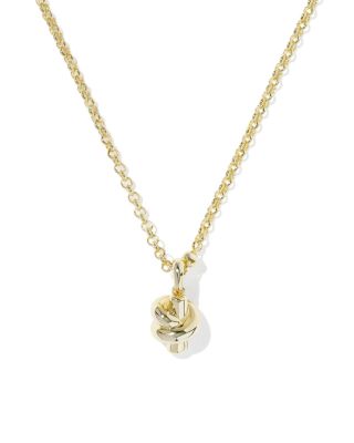 Parker Knot Pendant Necklace, 19" 