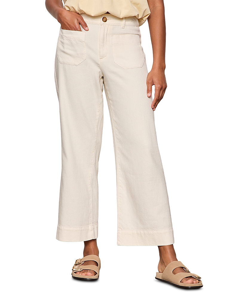 Sanctuary Soft Marine Wide Leg Crop Pants