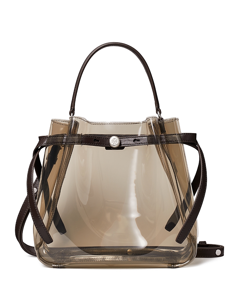 Tory Burch Romy Clear Bucket Bag