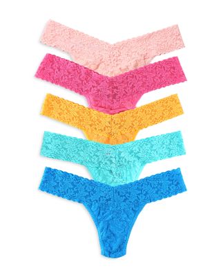 Hanky Panky Matchbox Low Rise Thong, Pack of 5
