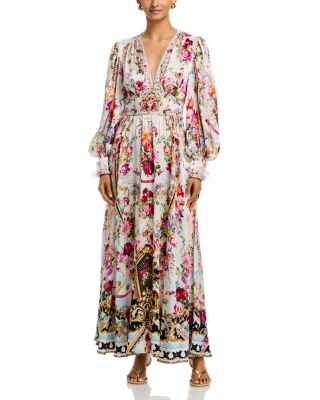 Silk Shaped Waistband Dress