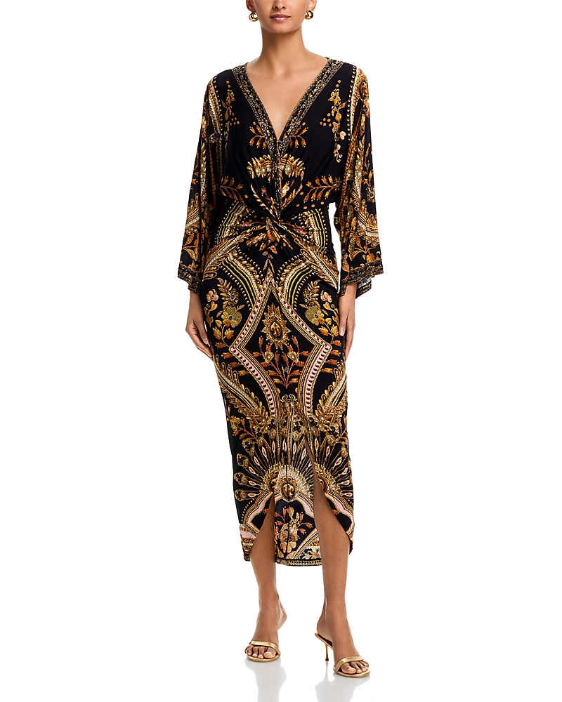 Camilla Twisted Split Front Dress