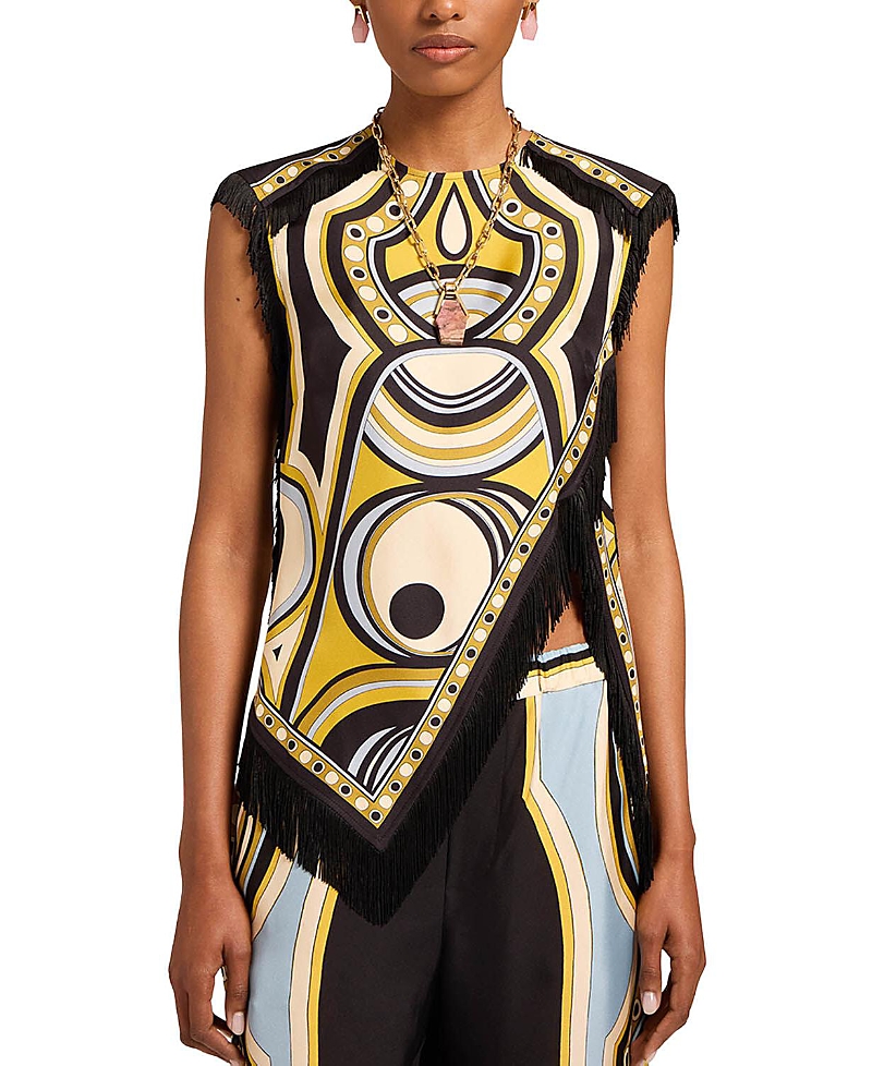 La DoubleJ Scarf Top