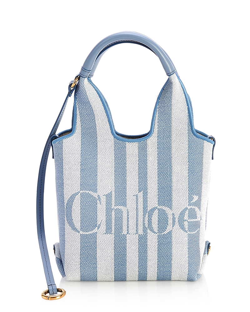 Chloe Stripey Canvas Tote