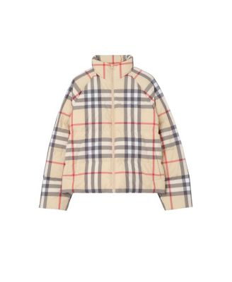 Check Puffer Jacket