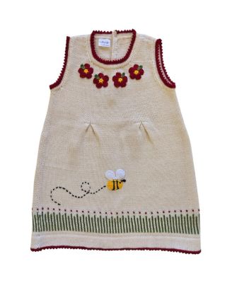  Girls' Knit Bumblebee Garden Dress - Baby, Little Kid