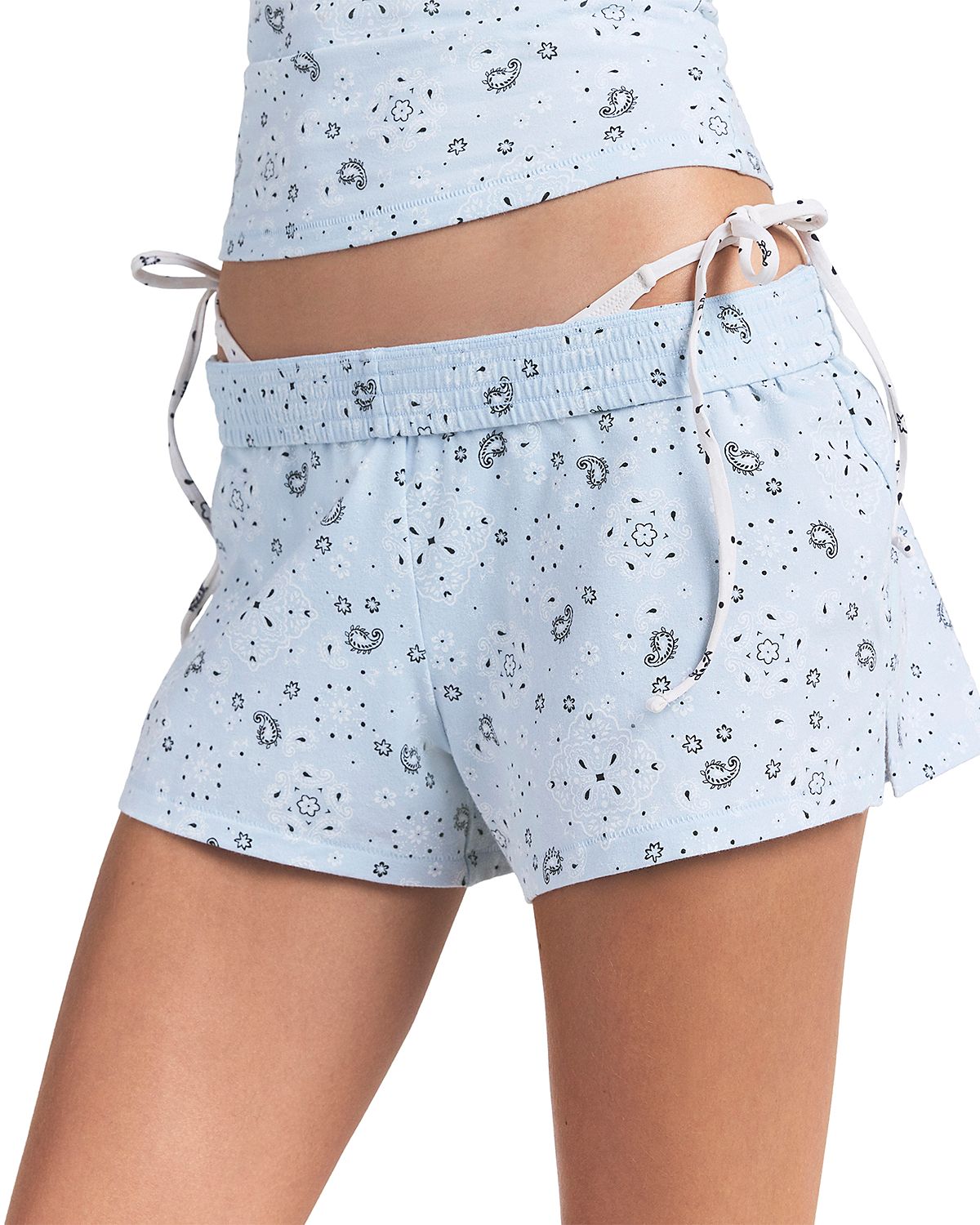 Skims Cotton Jersey Loose Shorts