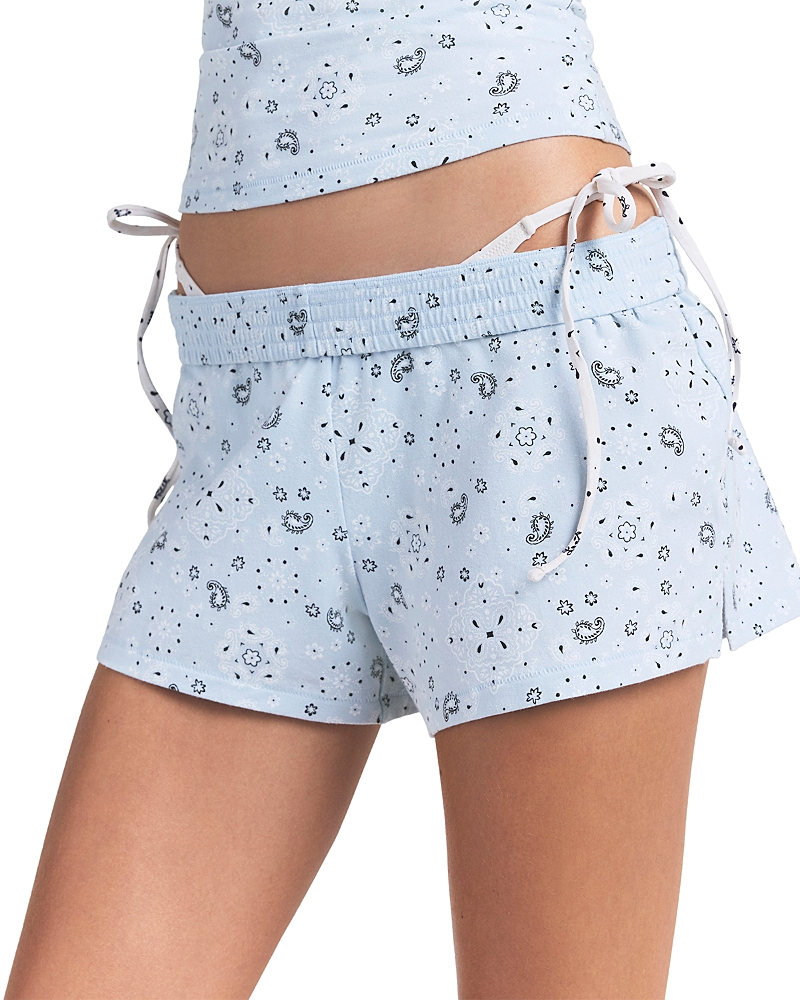 Skims Cotton Jersey Loose Shorts