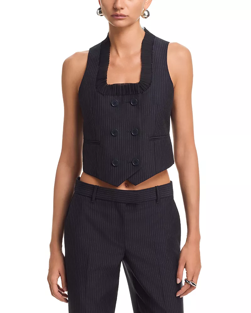McQueen Double Breasted Waistcoat