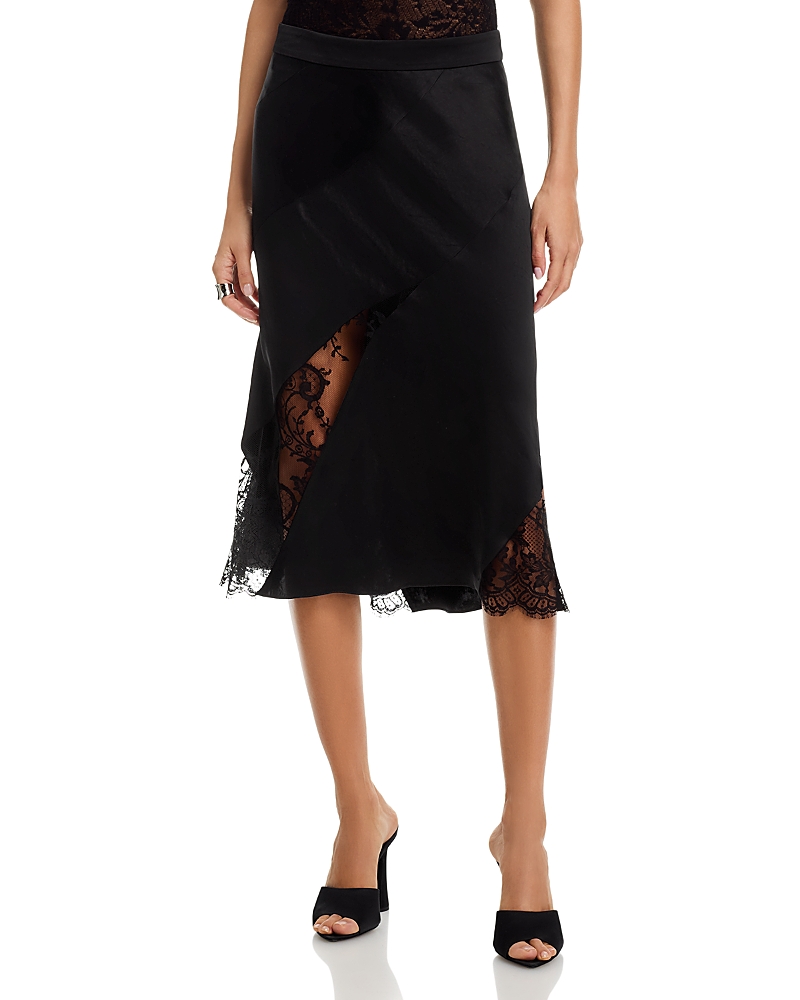 McQueen Fluid Midi Skirt