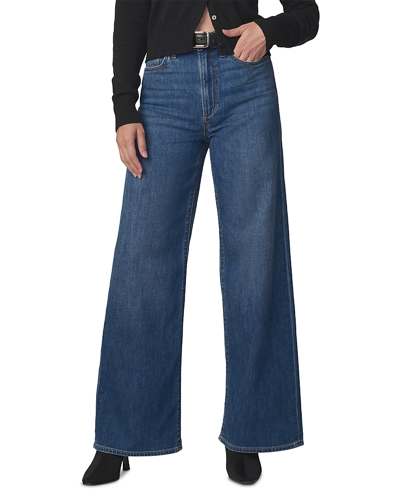 Joe's Jeans The Mia Petites Wide Leg Jeans in Fortunate