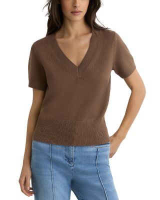 Valerie Short Sleeve V Neck Tee